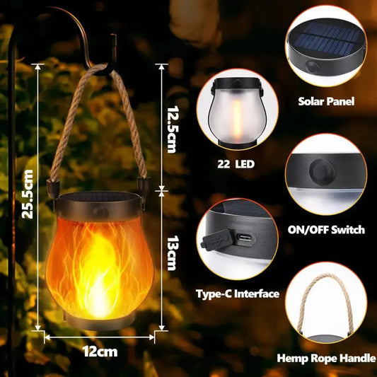 Dancing Flame Lantern – Romantic & Cozy Backyard Vibes! - YNOM