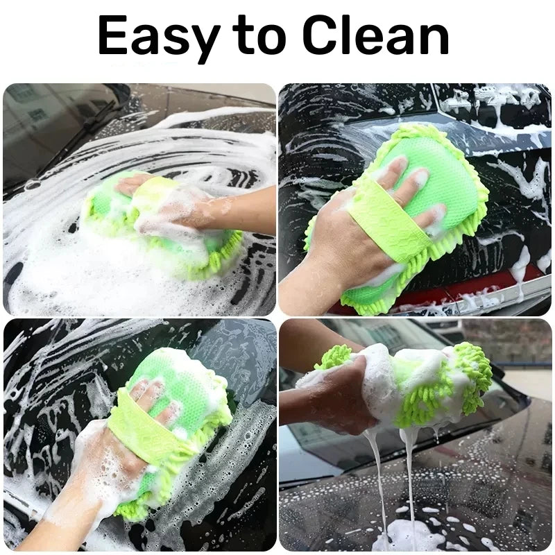 The AutoGleam 9-in-1 Car Wash & Detailing Kit | Microfiber Towels, Mitt & Sponges - YNOM cornerstore