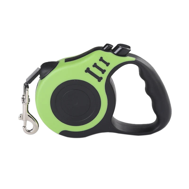FlexiLeash Retractable Dog Leash | 3m/5m Tangle-Free Walking Lead YNOM cornerstore
