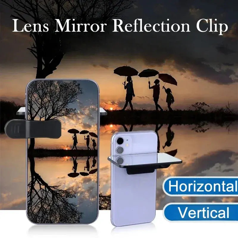 MirrorClip Kit – Portable Phone Mirror Clip for Perfect Selfies | Real-Time Reflection for Flawless Angles Luckybw Store