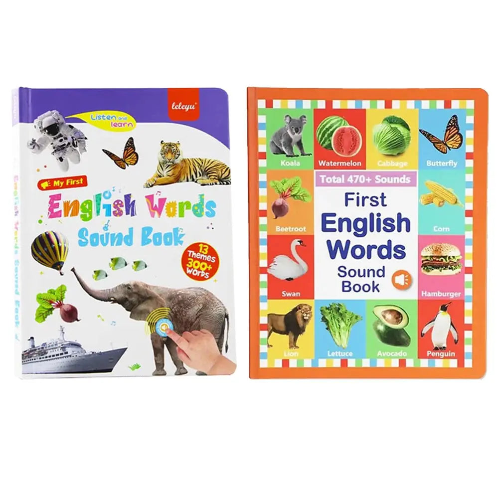 WordWhiz – 300+ Interactive English Sound Board for Kids | Fun, Screen-Free Language Learning Toy HEYHEY Worldwide Dropshipping Store