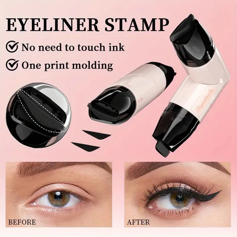 The WingSnap Dual-Ended Winged Eyeliner Stamp | Waterproof & Smudge-Proof