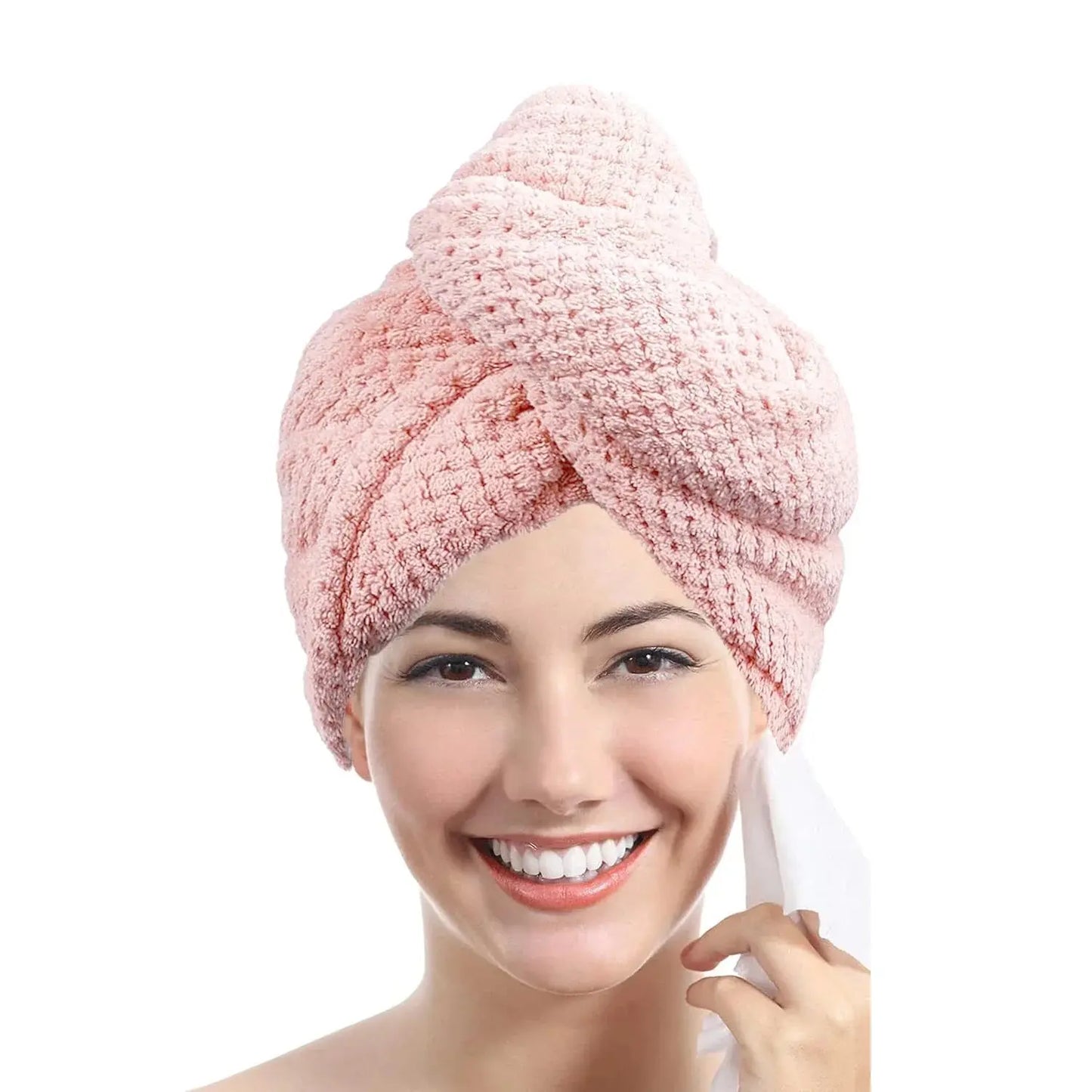 AuraWrap Anti-Frizz Microfiber Hair Towel - YNOM