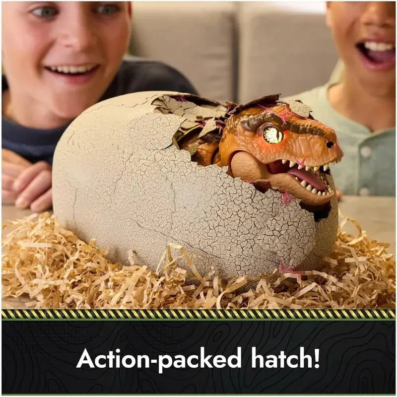 RoboHatch Hatching Dinosaur Egg Toy | Interactive Robot with Lights & Sounds Yudexuanbaihuo Store