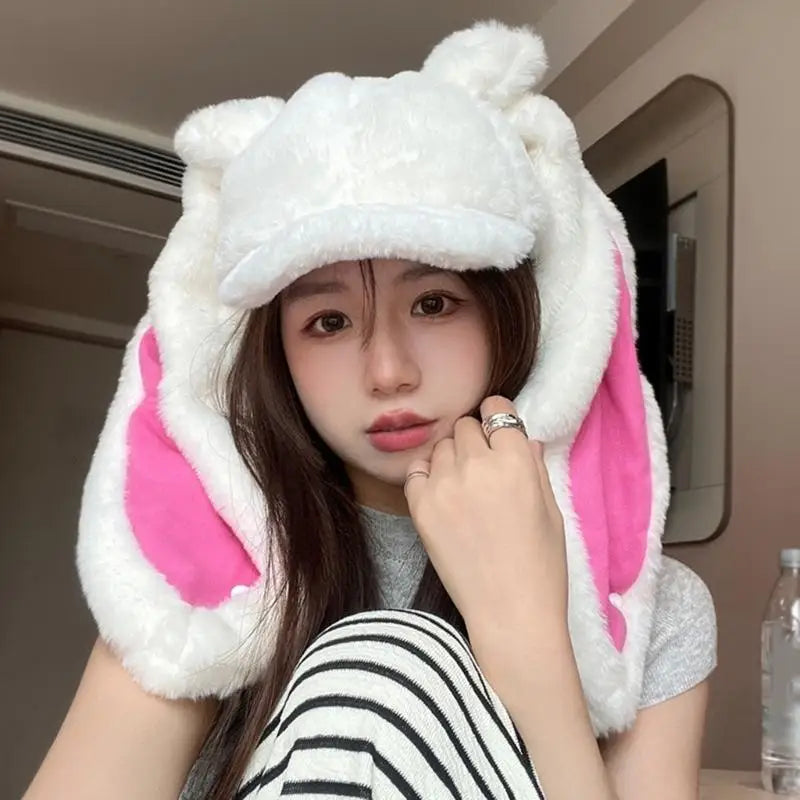 The BunnyBloom Ruffle Brim Bucket Hat | Cute Sun Protection