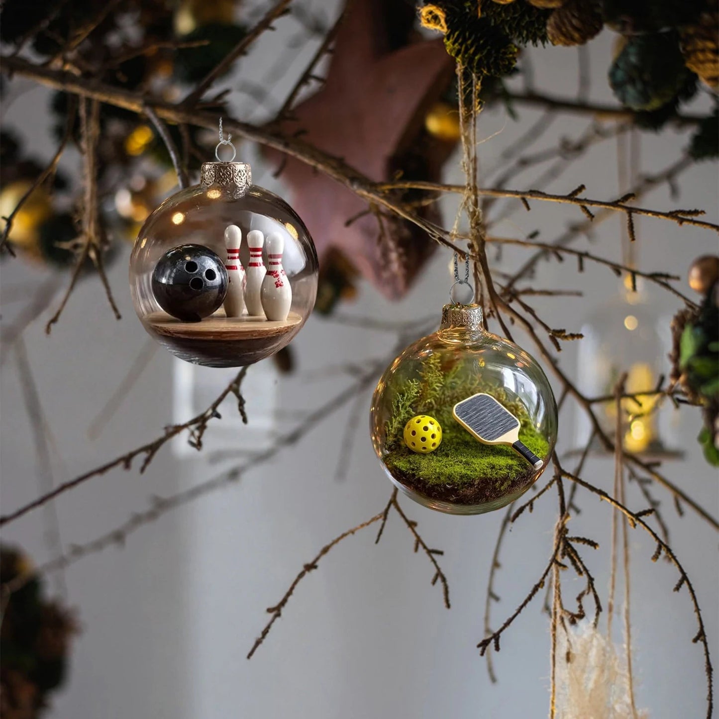 CheerChamp Sports-Themed Christmas Ornaments | For Baseball, Basketball & More Shop1104921309 Store