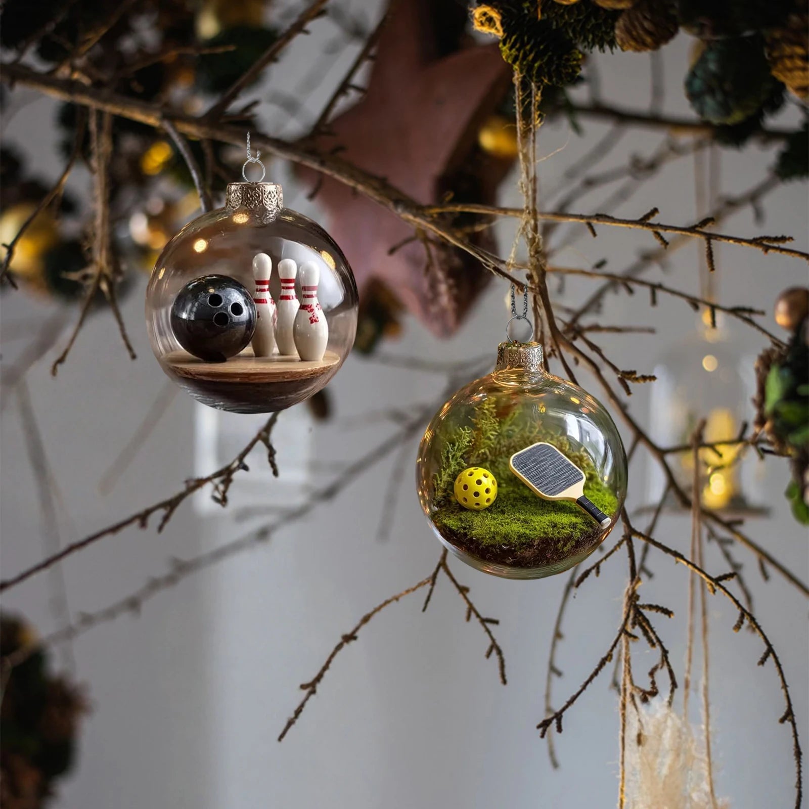 CheerChamp Sports-Themed Christmas Ornaments | For Baseball, Basketball & More Shop1104921309 Store