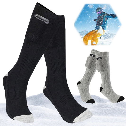 The HeatStep Rechargeable Heated Socks | For Winter, Skiing & Outdoor Work