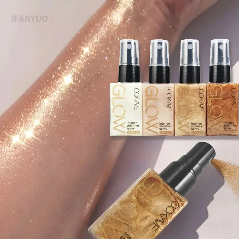 GlowLuxe Shimmering Body Oil – Deep Hydration & Iridescent Radiance for All-Day Glow IFANYUO Cosmetic Store