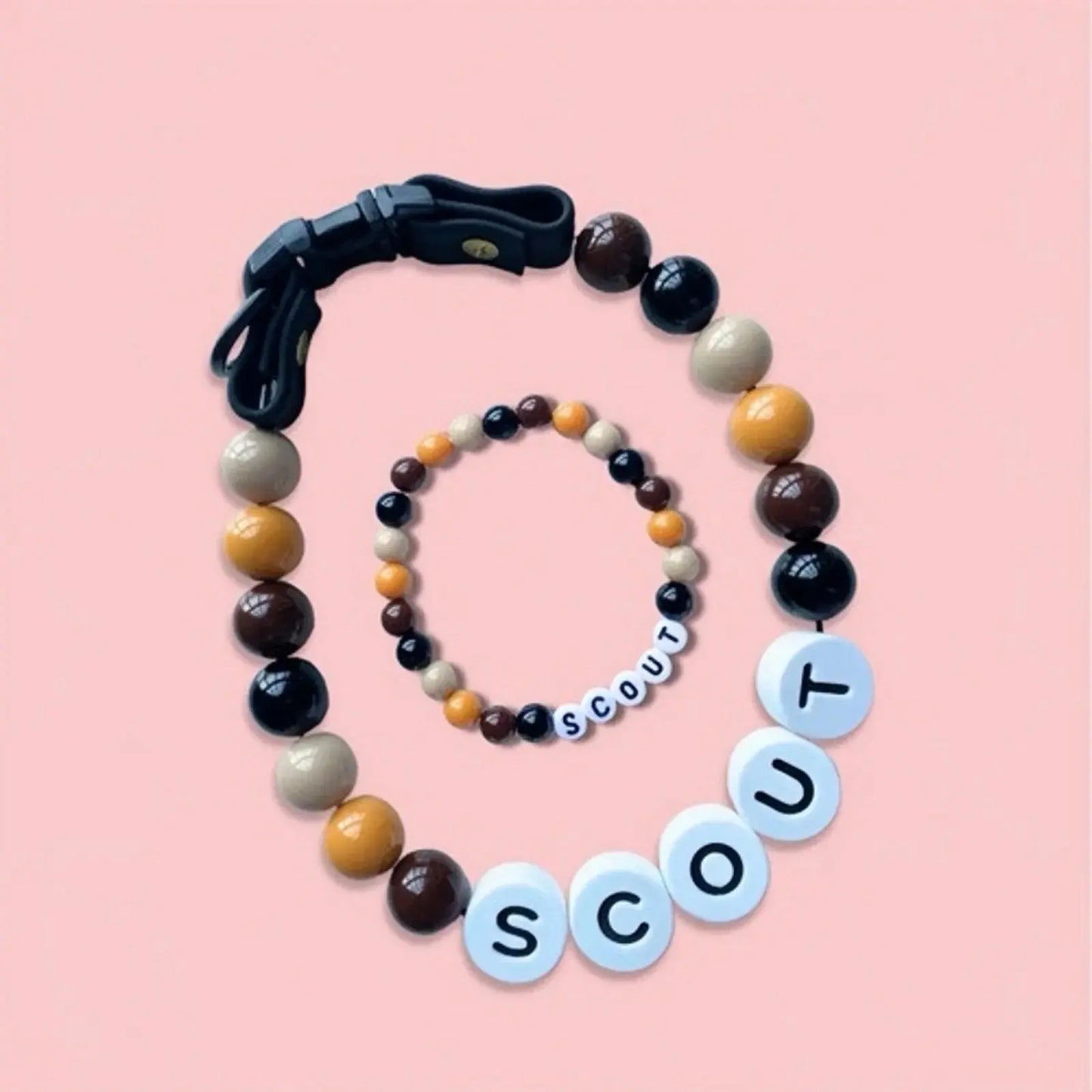 PawBond Custom Engraved Collar & Matching Bracelet Set - YNOM