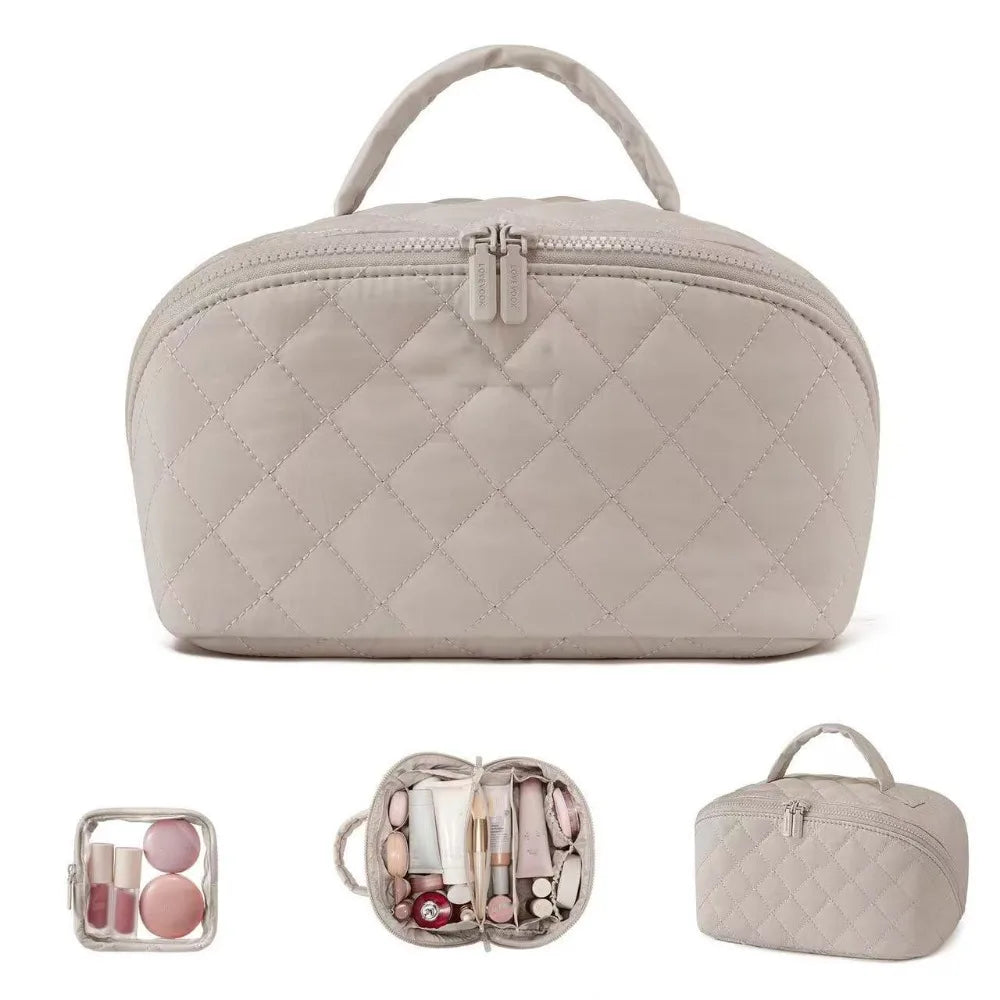 The BeautyVoyage Travel Makeup Bag | with Adjustable Dividers U · Mi Store