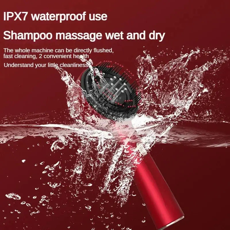 FolliGlow 3-in-1 Hair Growth Comb | Red Light Therapy & Scalp Massager Stone's Store