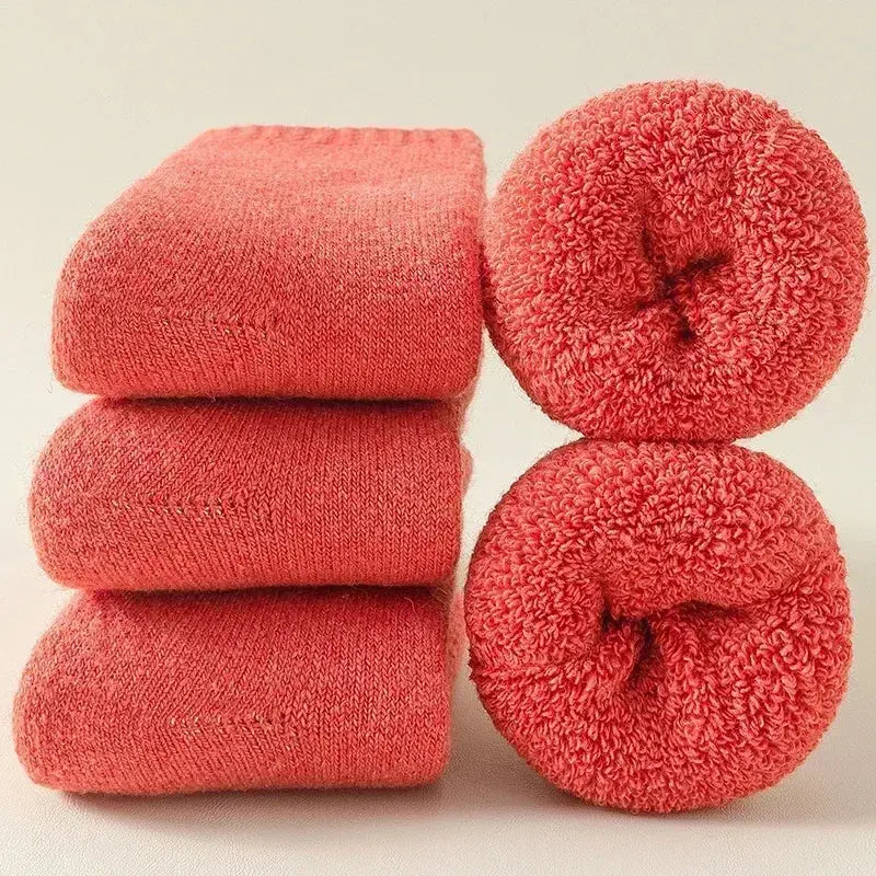 CozyCloud Fleece Wool Socks – Ultra Soft, Non-Slip Thermal Comfort for Cold Weather Apilen Official Store