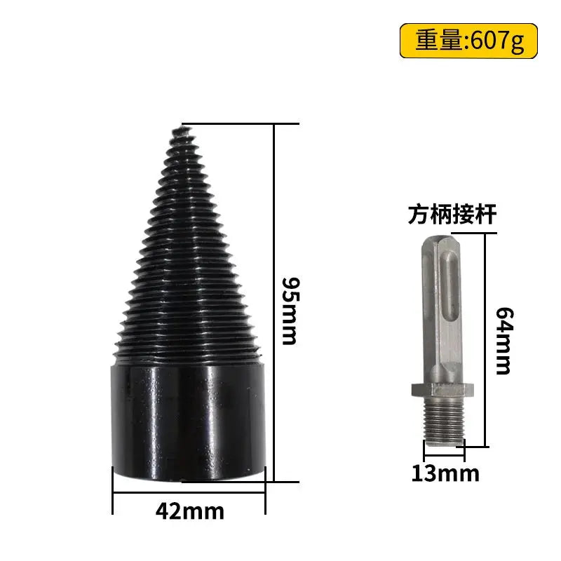 WoodCrack Pro Drill Set – Fast & Effortless Firewood Splitter | Heavy-Duty Log Cracking Drill Bit for Wood Cutting High quality tool factory Store