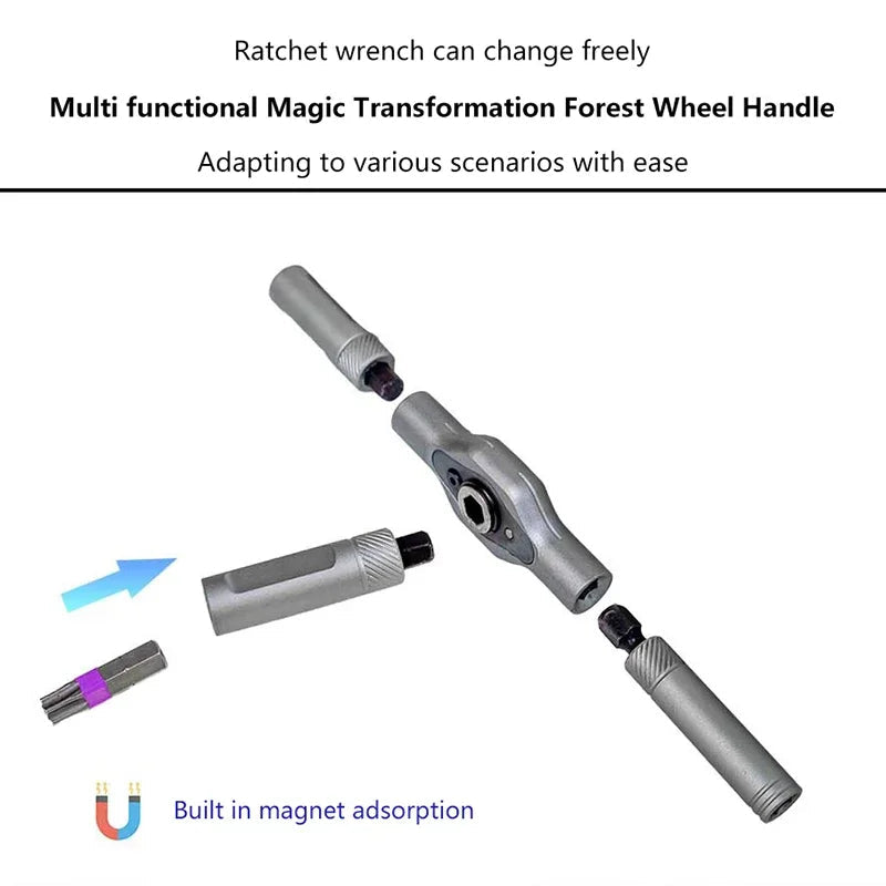 FixMaster 24-in-1 Precision Ratchet & Screwdriver Set | For Electronics & DIY YY33 Lovely Store