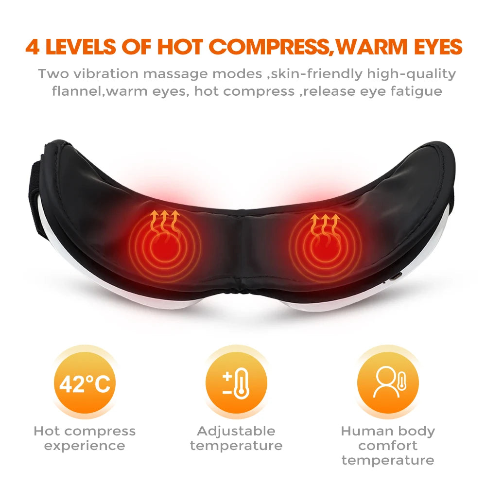 The EyeZen Heated Smart Eye Massager | with Bluetooth Music & Vibration - YNOM cornerstore