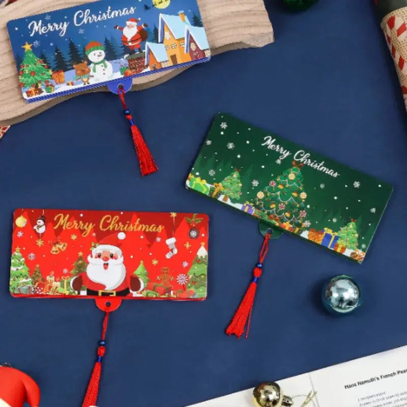 HolidayTreasures – Luxury Cash Gift Envelopes | Elegant Foil Christmas Money Cards (Set of 12) Shop1103588632 Store