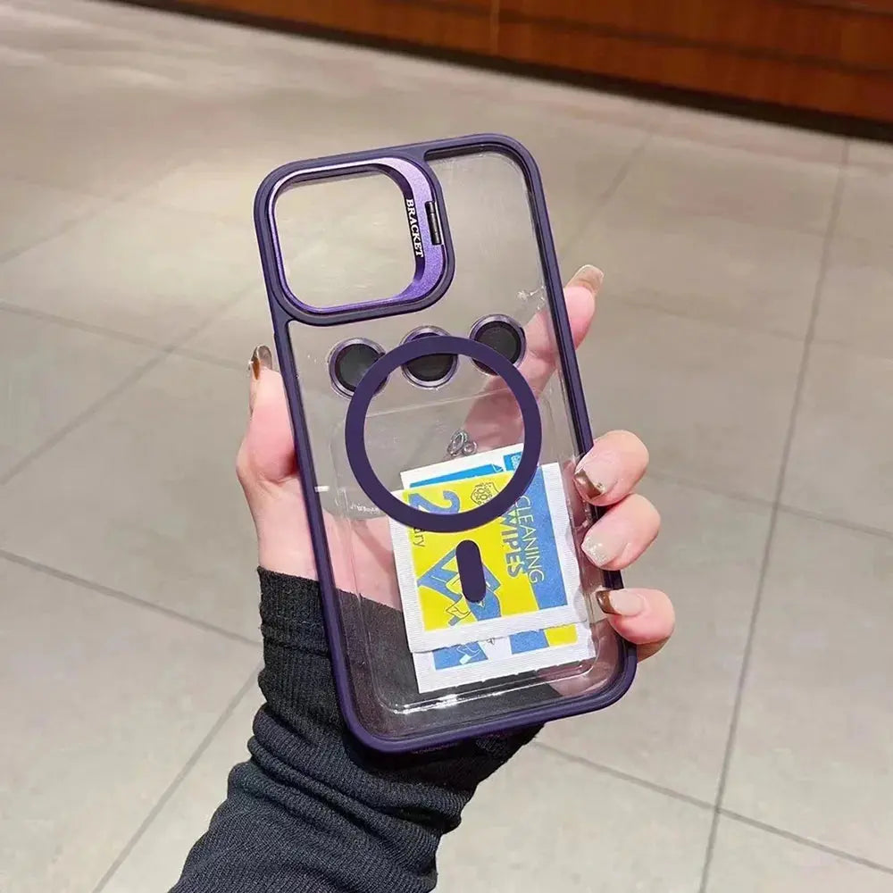 iPhone 17 Pro Max MagSafe Shockproof Case with Stand & Camera Protector TAOYUNXI 3C Products Store