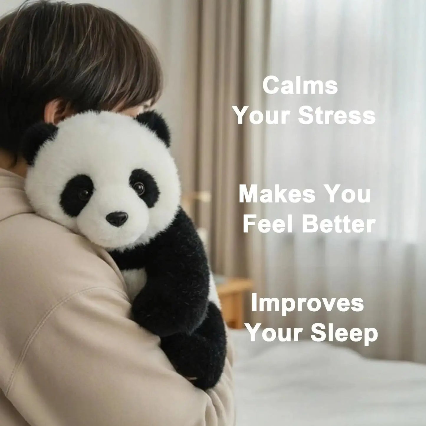 PandyHug Weighted Plush Panda – Soothing Comfort for Stress Relief & Better Sleep YoloFish Store