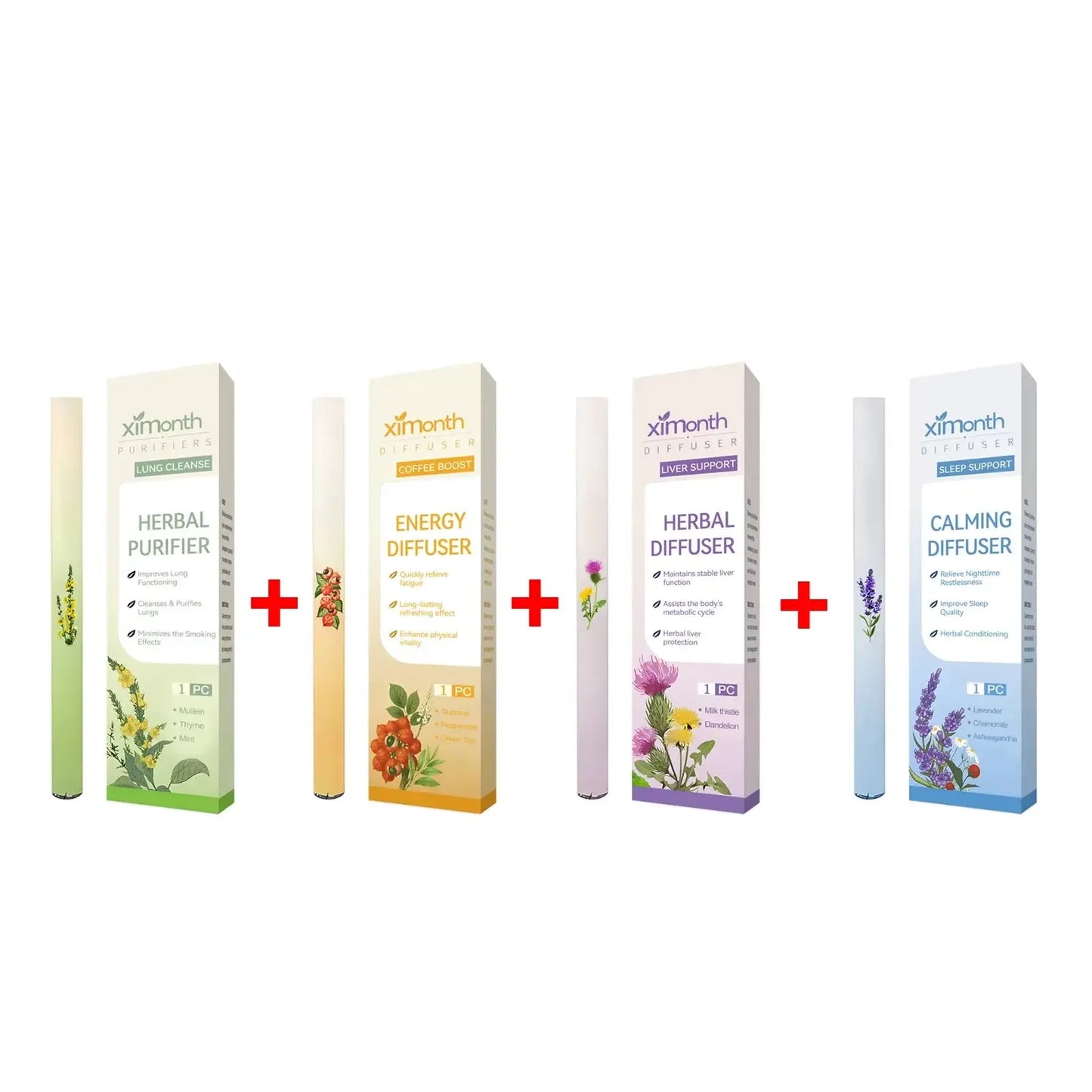 ZenBreathe Herbal Nasal Inhaler | For Instant Clarity & Easy Breathing - YNOM