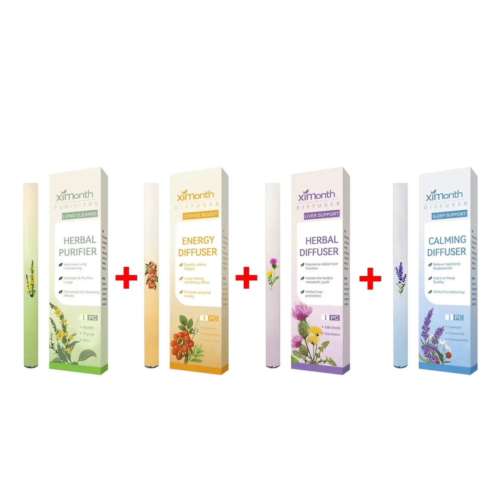 ZenBreathe Herbal Nasal Inhaler | For Instant Clarity & Easy Breathing - YNOM