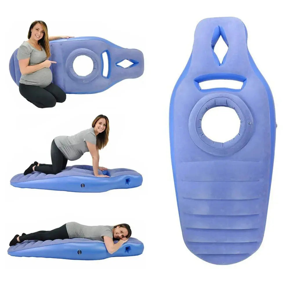 Bump-Support™ Inflatable Prenatal Yoga Mat – Ergonomic Belly Relief & Comfort for Expecting Mom&amp;Baby Store Store