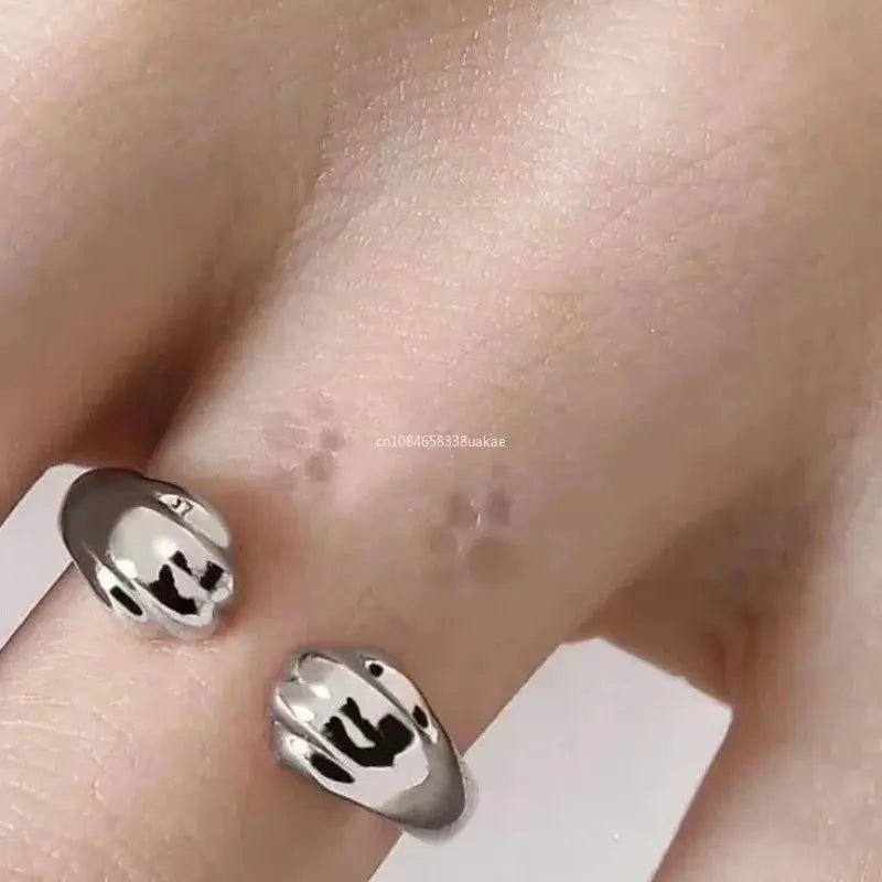 PawEmbrace "Hugging Paws" Ring | A Symbol of Unconditional Pet Love Rainbow Girl Jewelry Store