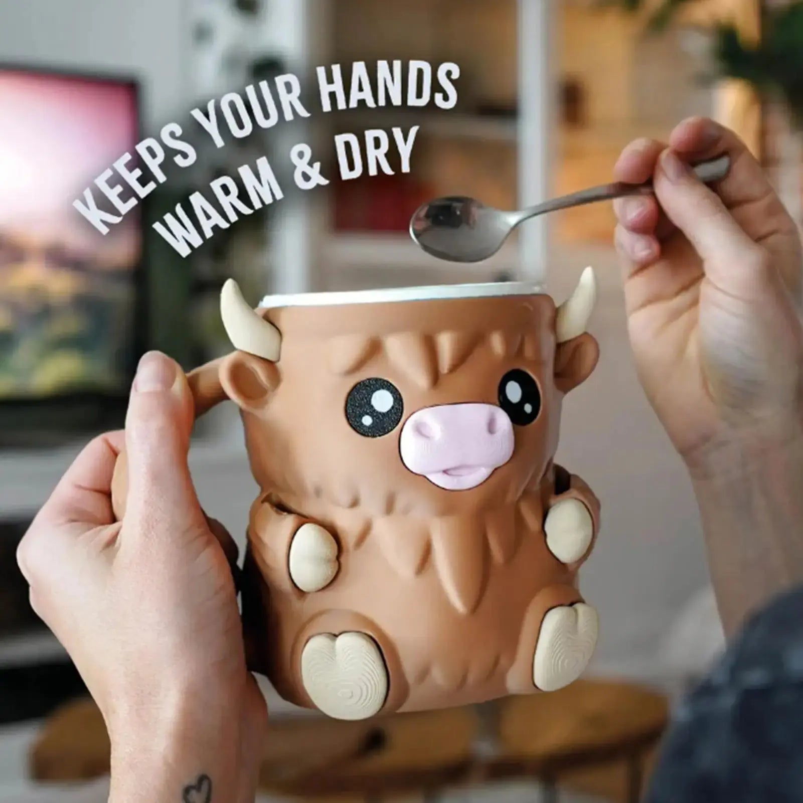 MooScoop Insulated Ice Cream Pint Holder | Keeps Hands Warm & Pints Cold Shop1105007860 Store