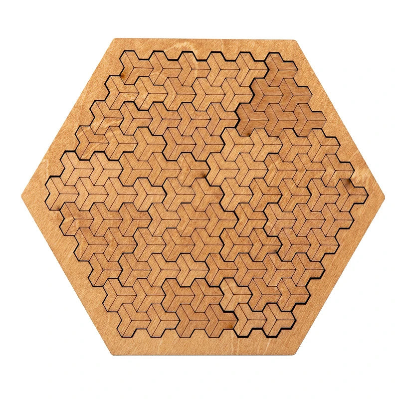 BrainBloom - The Wooden Fractal Puzzle That Calms Your Mind & Sharpens Your Focus - YNOM cornerstore