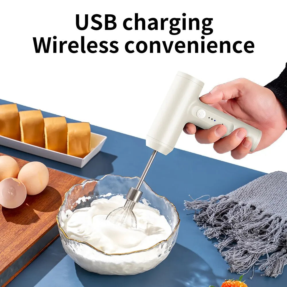 WhipLite Cordless Hand Mixer | 3-Speed USB Rechargeable Whisk YNOM cornerstore