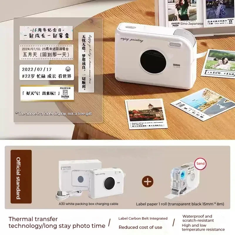 The LabelRibbon Bluetooth Ribbon Printer | for Custom Logos, Names & Gifts - YNOM cornerstore