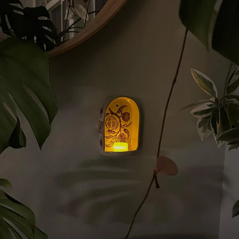 The GothicGrace Mini Altar Shelf | For Crystals & Tarot Display - YNOM cornerstore