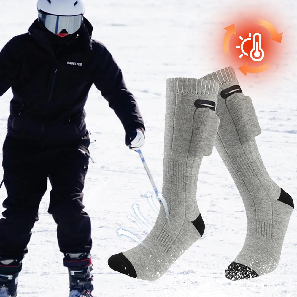 The HeatStep Rechargeable Heated Socks | For Winter, Skiing & Outdoor Work - YNOM cornerstore