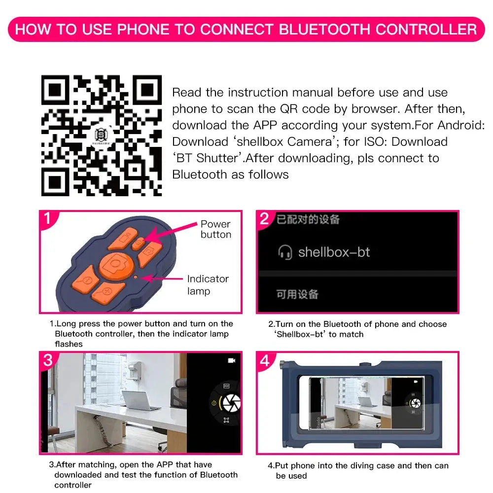 SeaProof – Ultimate Waterproof Phone Case for Swimming, Snorkeling & Beach Adventures 🌊💧 Shop1102525143 Store