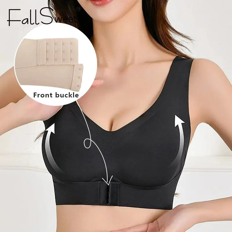 AlignLift Posture Corrector Bra | Front-Close with Cross-Back Support fallsweet Official Store
