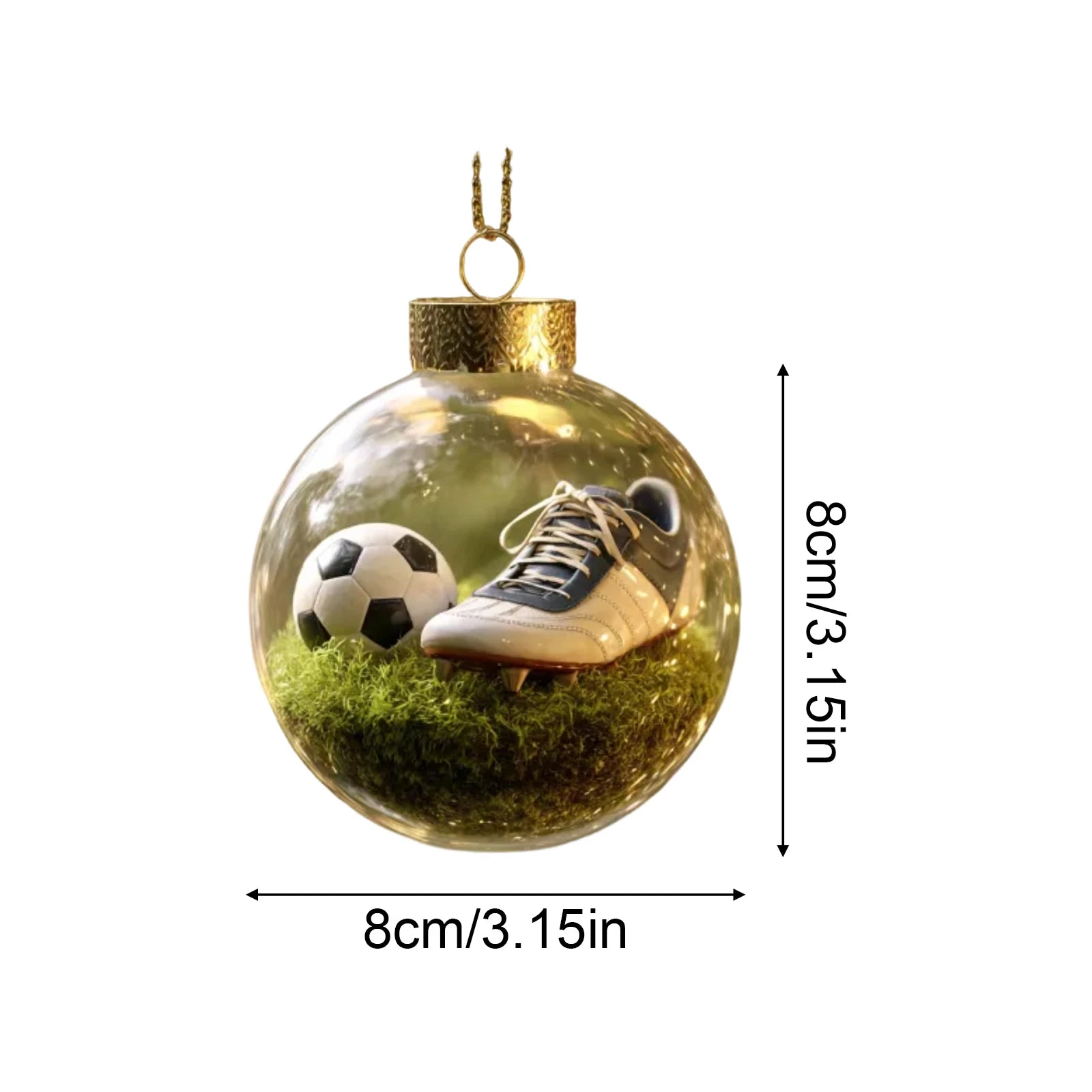 CheerChamp Sports-Themed Christmas Ornaments | For Baseball, Basketball & More Shop1104921309 Store