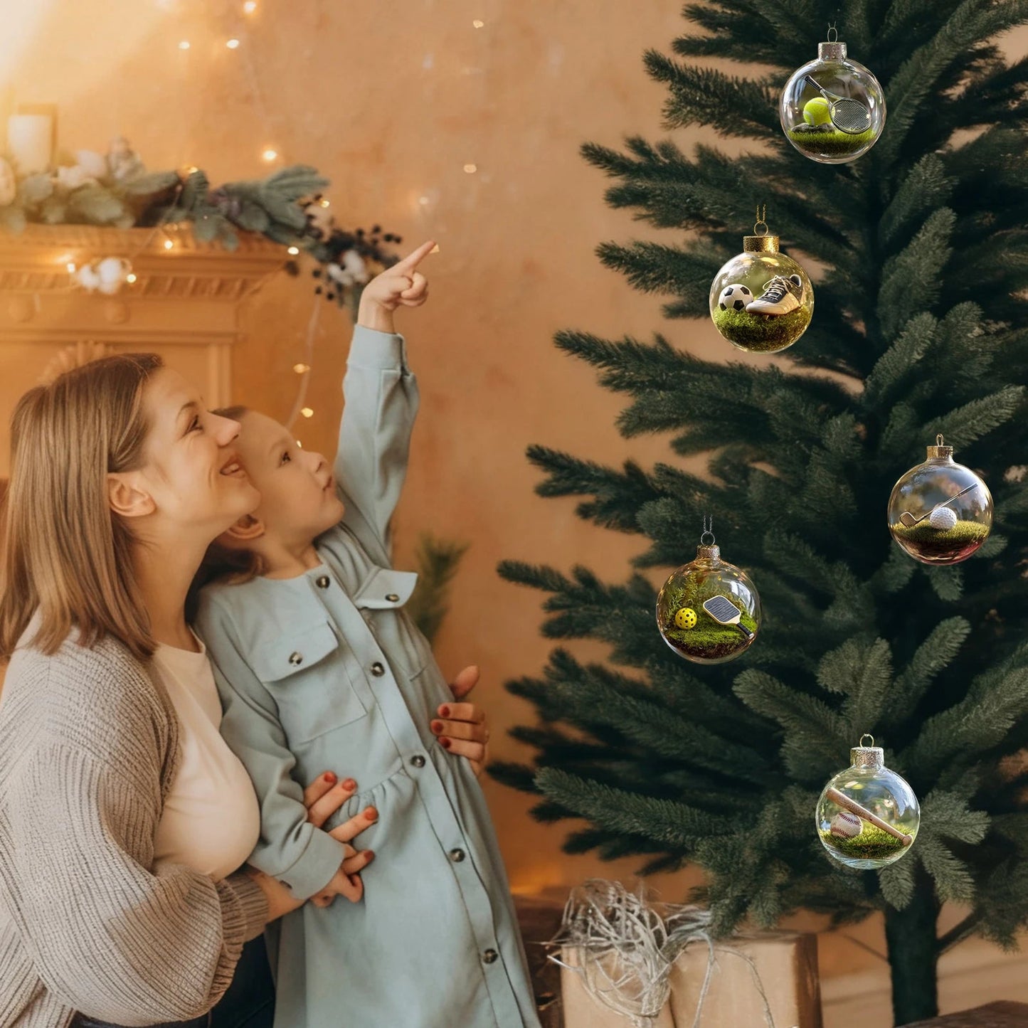 CheerChamp Sports-Themed Christmas Ornaments | For Baseball, Basketball & More Shop1104921309 Store