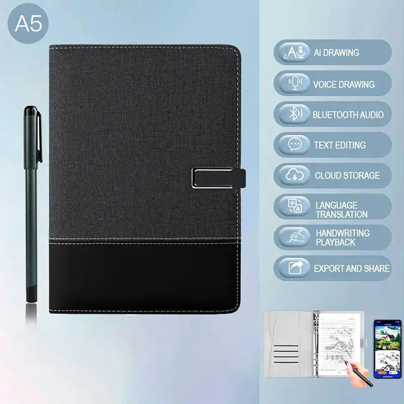 SyncNote Smart Reusable Notebook & Pen Set | Digitize Your Handwriting luxuglow S-power Store