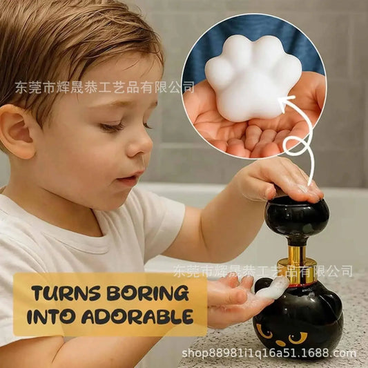 PawFoam Dispenser – Adorable Cat Paw Foam Soap Pump for Kids & Families Shop1104888110 Store