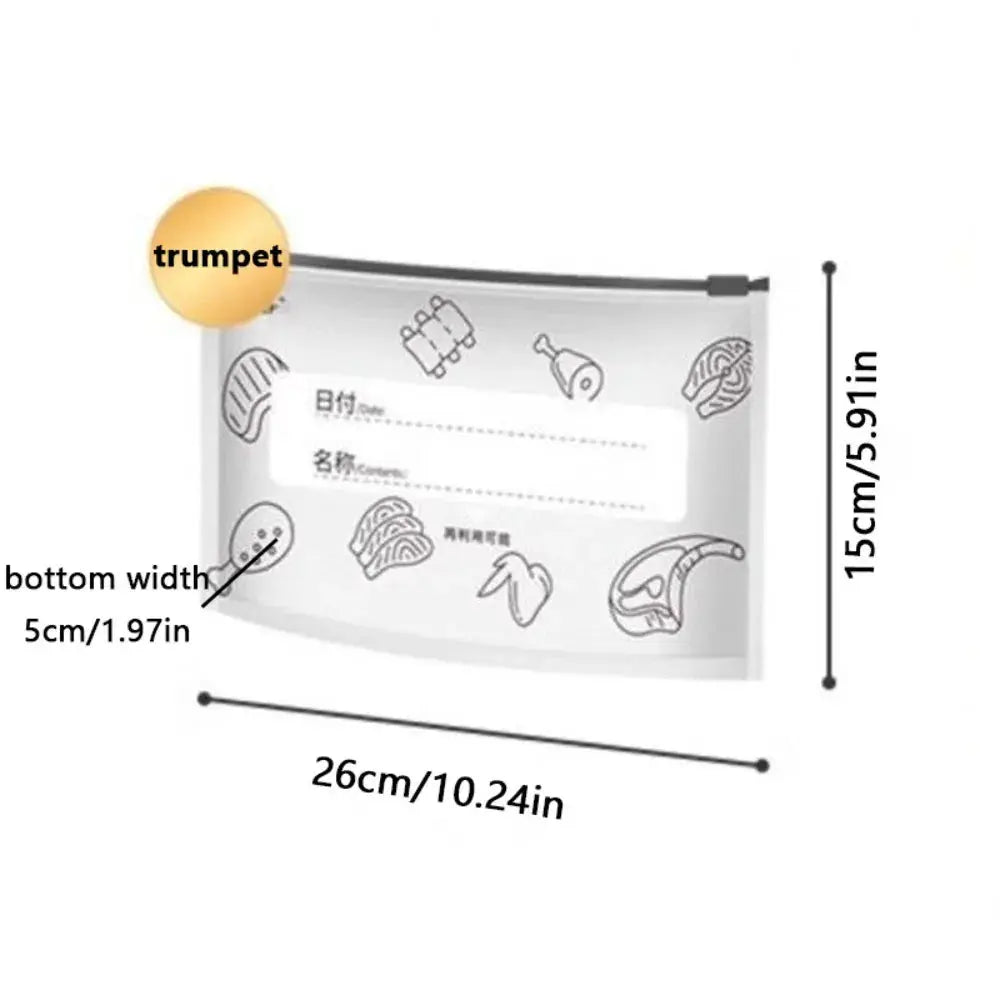 FreshLock Reusable Food Storage Bags | Airtight & Leakproof Foil Pouches for Lunch & Leftovers Digital & Stationery Store