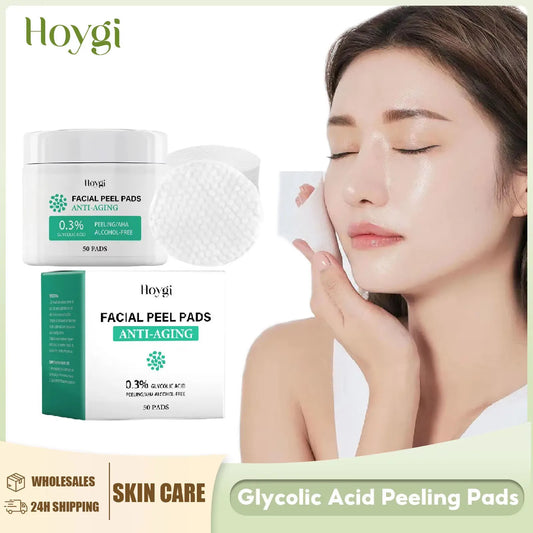 ClearGlow AHA/BHA Exfoliating & Hydrating Acne Pads Hoygi Skin Care Store