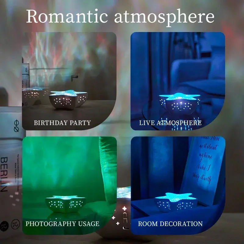 Starry Glow Starfish Projector | Calming Ocean & Starry Night Light Shop1103745404 Store