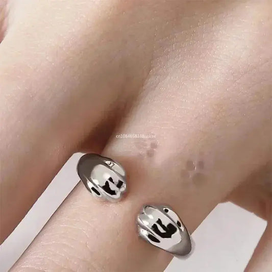 PawEmbrace "Hugging Paws" Ring | A Symbol of Unconditional Pet Love Rainbow Girl Jewelry Store