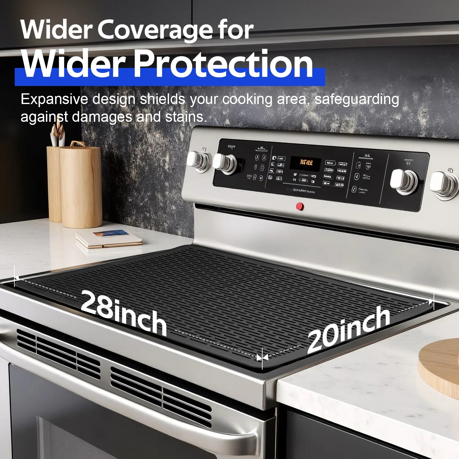 The HeatGuard Silicone Stove Gap Cover | Heat Resistant & Easy Clean - YNOM cornerstore