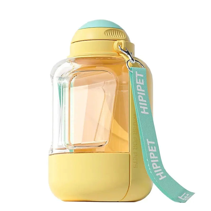 PawHydrate 2-in-1 Pet Travel Bottle | For Water & Food On-the-Go Keke Meng Pet Products Store