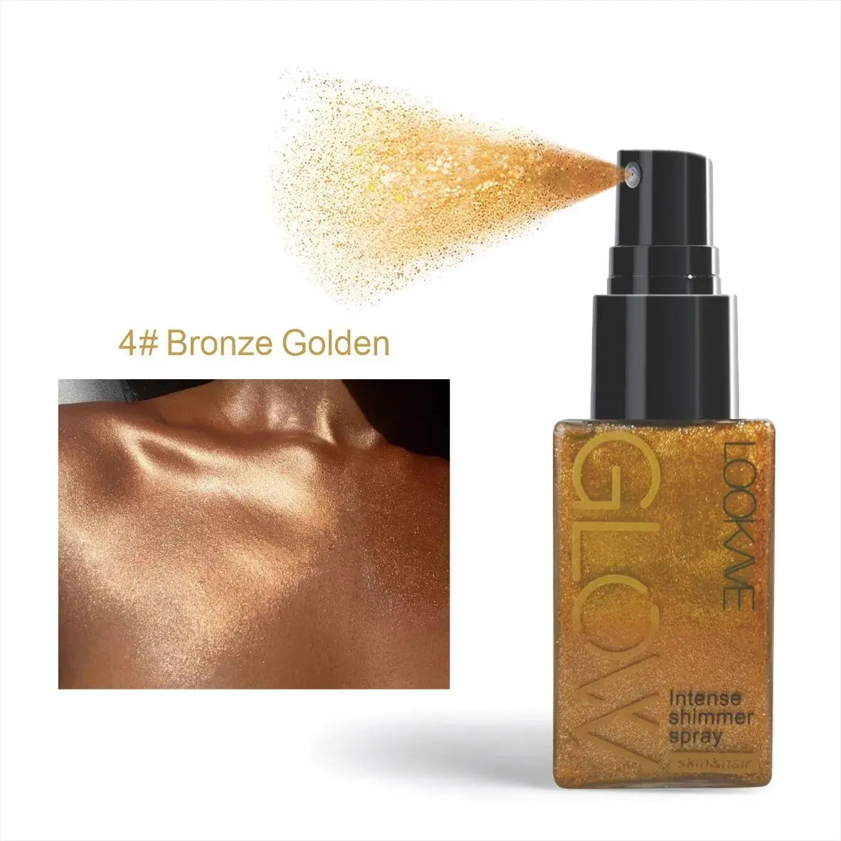 GlowLuxe Shimmering Body Oil – Deep Hydration & Iridescent Radiance for All-Day Glow IFANYUO Cosmetic Store