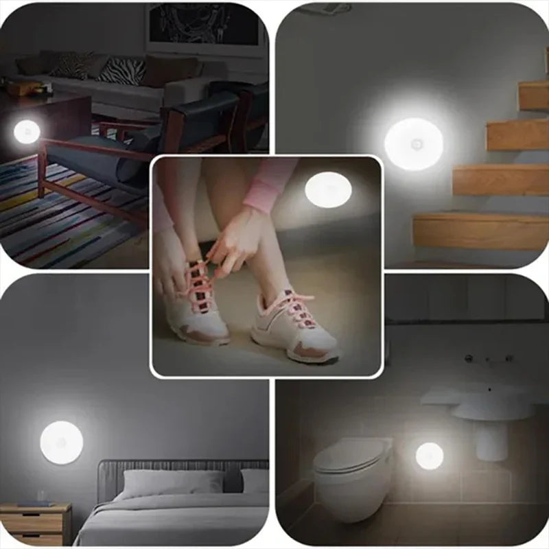 PathGlow Motion Sensor LED Light | USB Rechargeable for Cabinets & Stairs Stone's Store