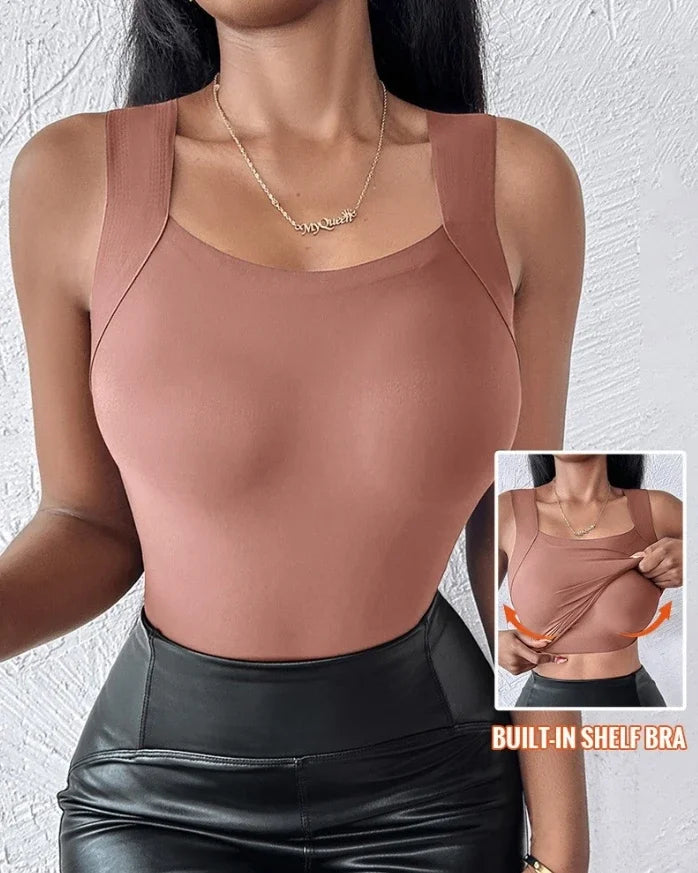 The WarmLift Thermal Bra Top | Built-in Bra & Body Shaper