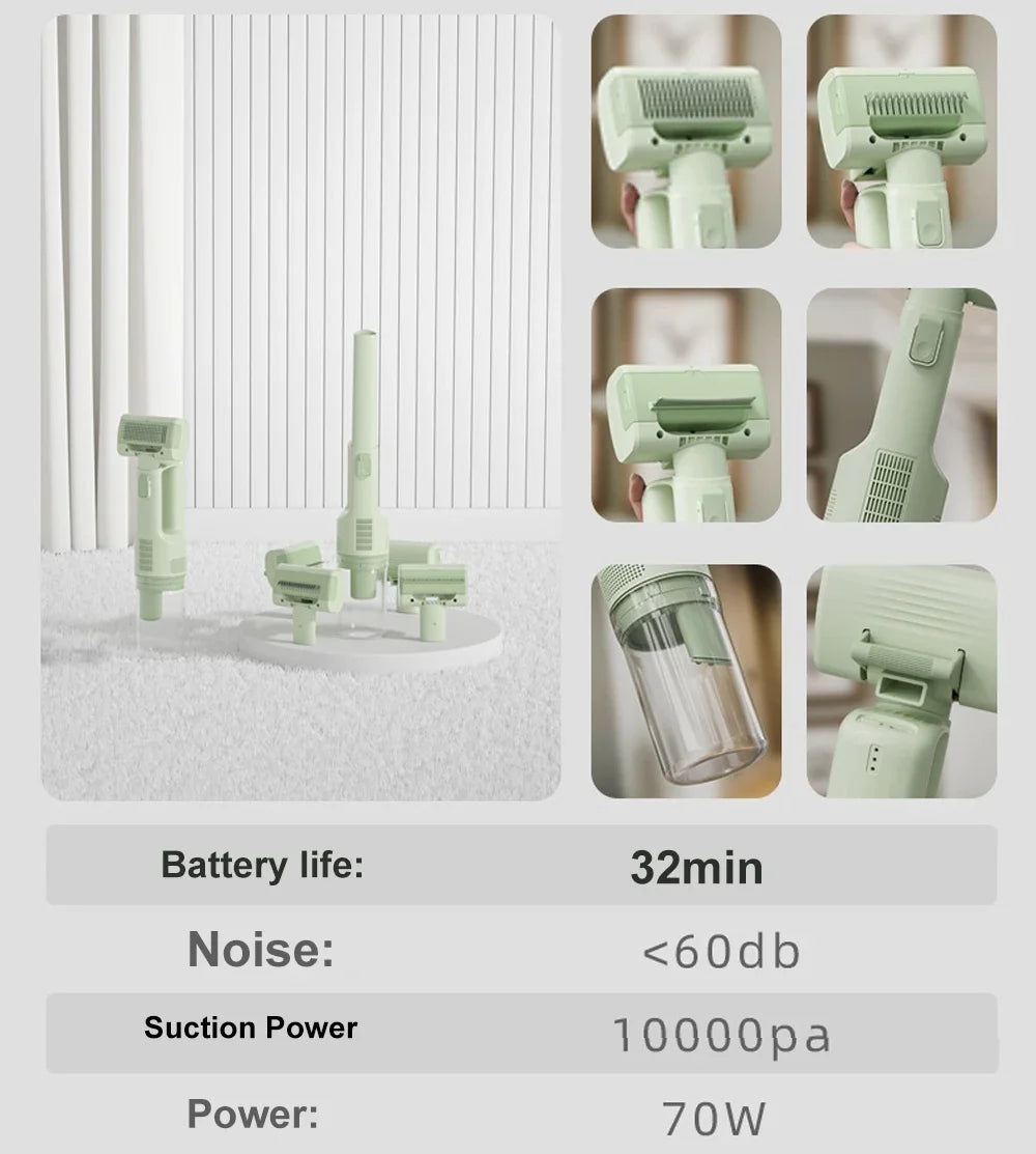 The FurSuction 5-in-1 Pet Grooming Vacuum Kit | For Dogs & Cats - YNOM cornerstore