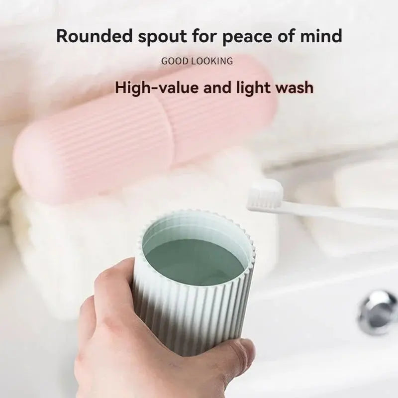 AuraClean Travel Toothbrush & Cup Case - YNOM